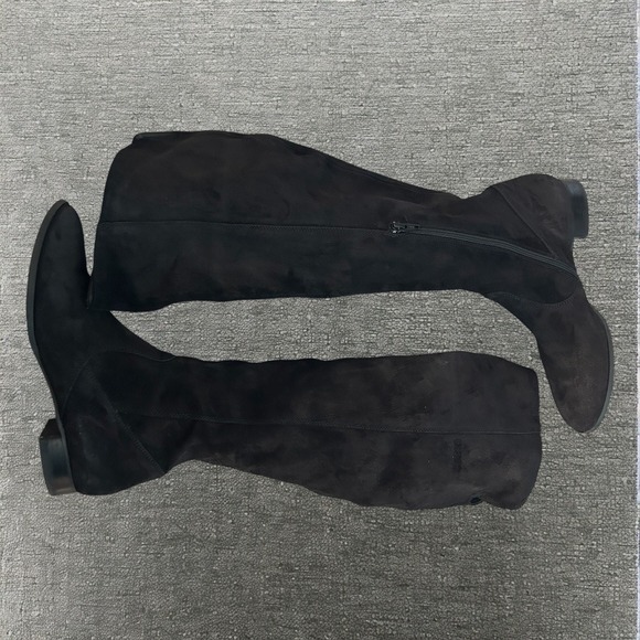 Paul Green Womans Boots Size US 9.5 UK 7 Suede Over The Knee Boots Leather Lined - Picture 1 of 11